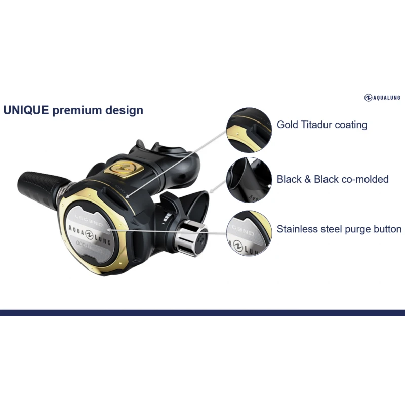 Détendeur Legend 3 Elite Edition Limitée Aqualung DIN 4 Détendeur Legend 3 Elite Edition Limitée Aqualung DIN – Image 2