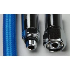 Flexible Détendeur Nylon Tressé Noir (75cm) -Equip Subaquatique flexible detendeur nylon tresse noir 2