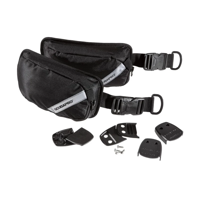 Kit Complet Poche à Lest X ONE Scubapro Paire 3 Kit Complet Poche à Lest X ONE Scubapro Paire