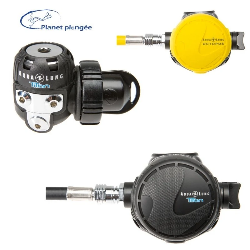 "Mon Premier Détendeur De Plongée" Pack Titan + Octopus Calypso Aqualung 3 "Mon Premier Détendeur De Plongée" Pack Titan + Octopus Calypso Aqualung