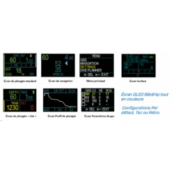 Ordinateur Scubapro Galileo HUD -Equip Subaquatique ordinateur scubapro galileo hud 3